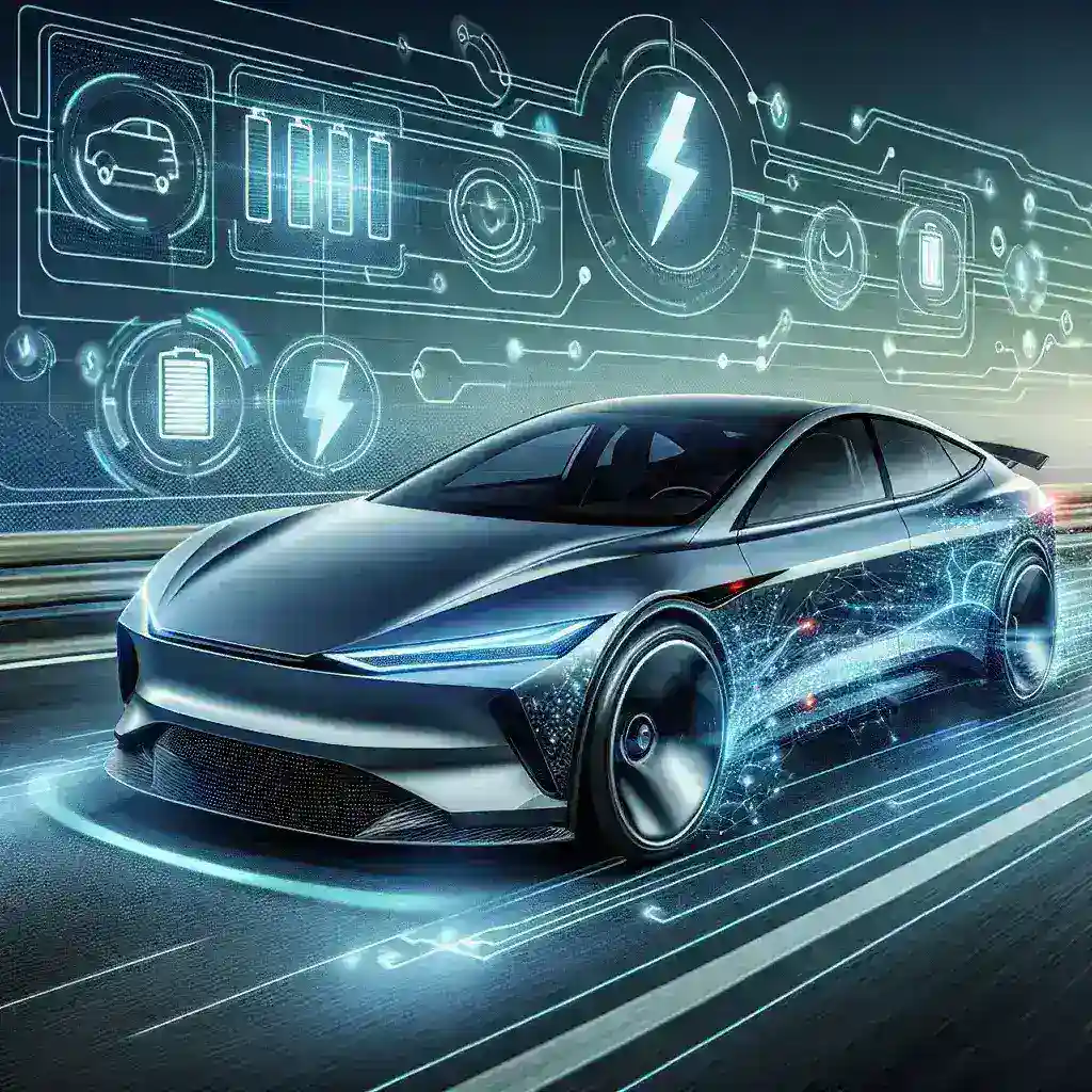 "2023 Toyota bZ5X electric vehicle showcasing innovative solid-state battery technology, featured in article discussing its rumored specifications and future potential."